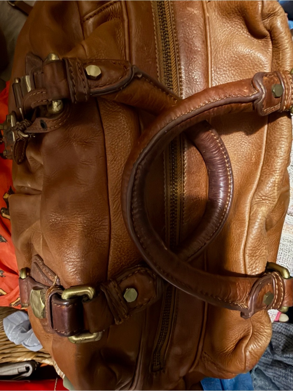 Marc Jacobs Vintage Brown Leather Bag - Picture 5 of 8